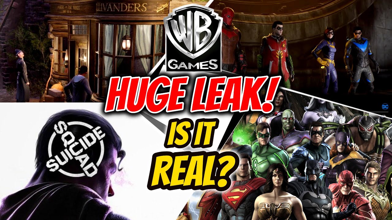 WB Games HUGE LEAK! - Is It Real? (Injustice 3/GK/Hogwarts Legacy/More)