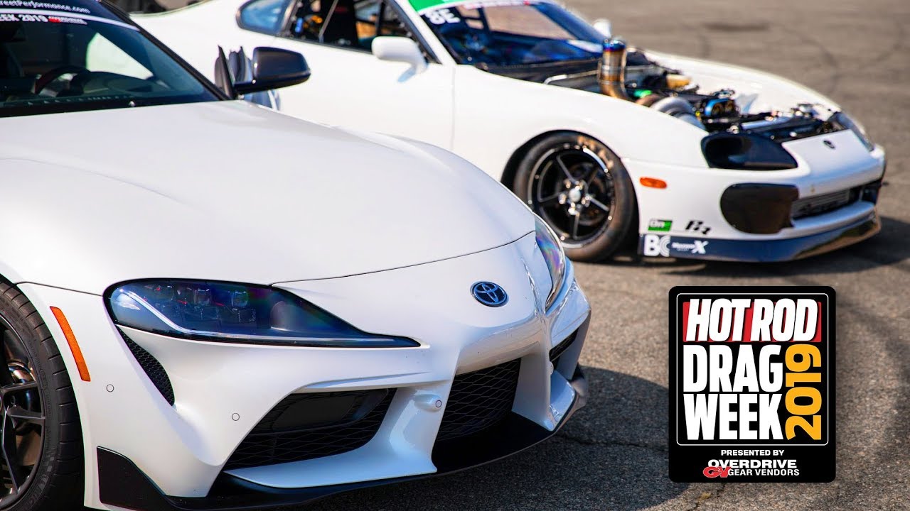 MKIV AND MKV Supras came to BATTLE! | Drag Week Day 1