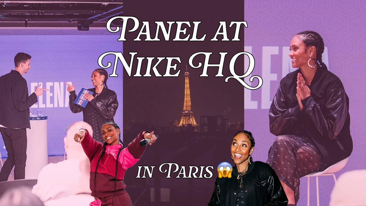 Nike Flew me to Paris for my own panel 🥹😱