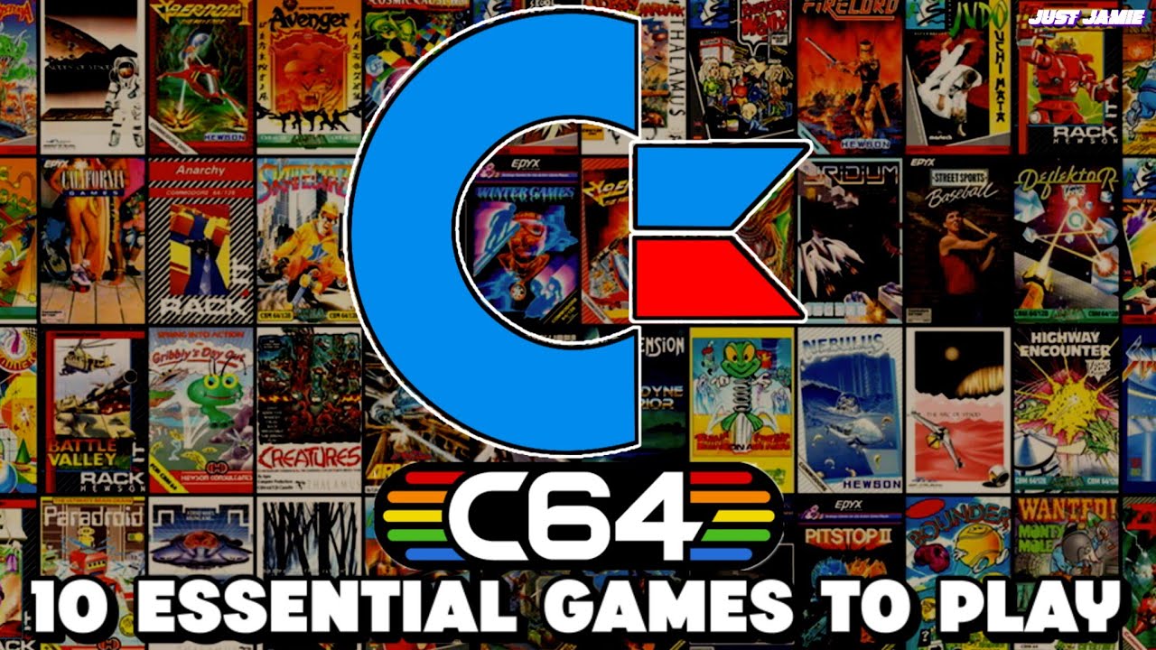 Top 10 Personal Favourite C64 Games of all Time #commodore64 #c64 #retrogames