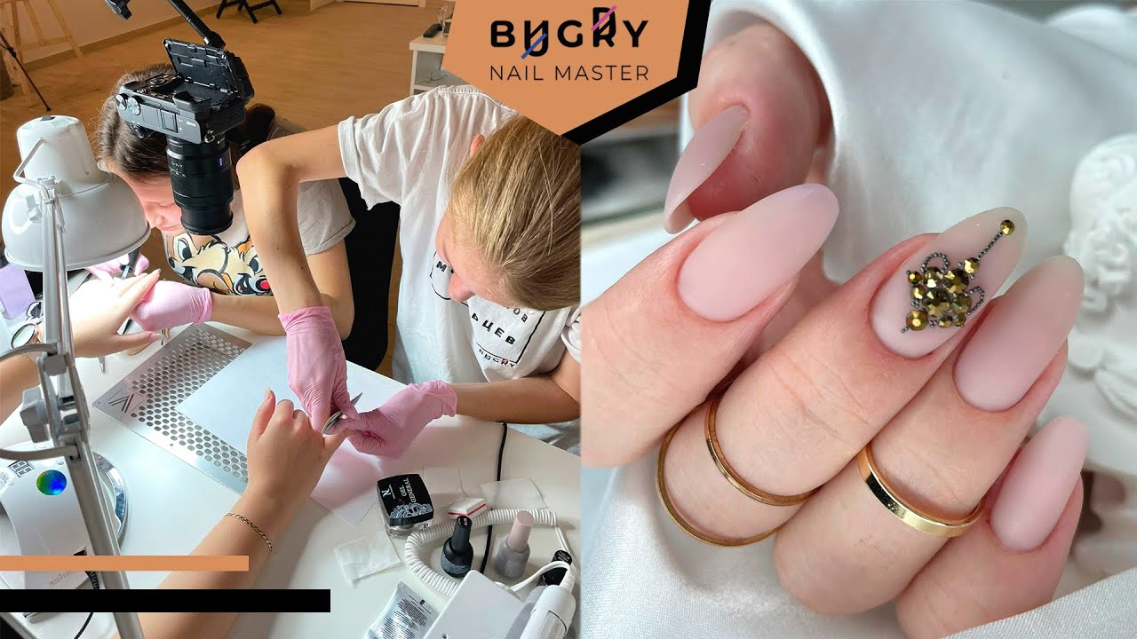 Working On Manicure Mistakes W/  My Student!