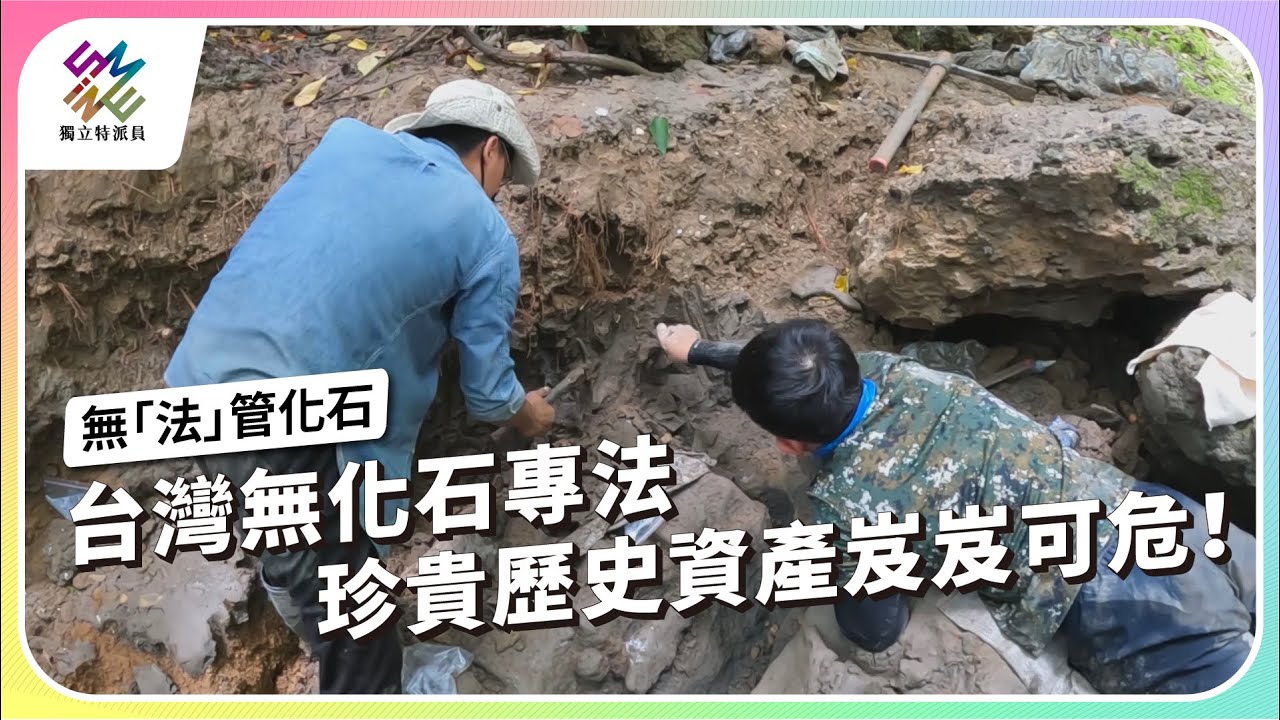 台灣無化石專法，珍貴歷史資產岌岌可危！｜無法管化石｜公視 #獨立特派員 第819集 20230920