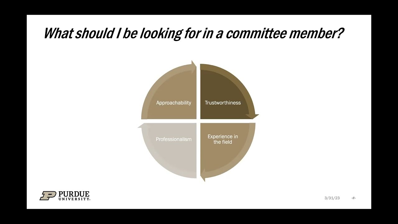 GradTrack Quick Tip- Jordan Cross: Forming a Committee