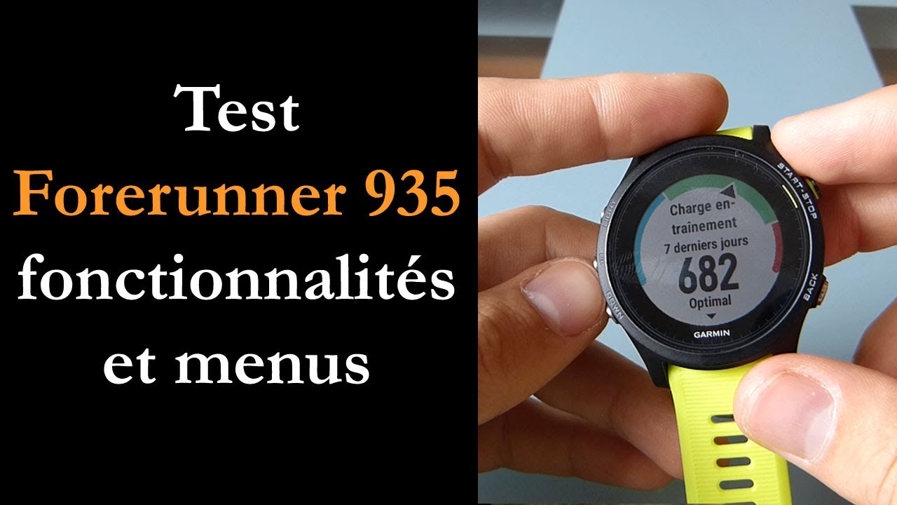 Test Garmin Forerunner 935