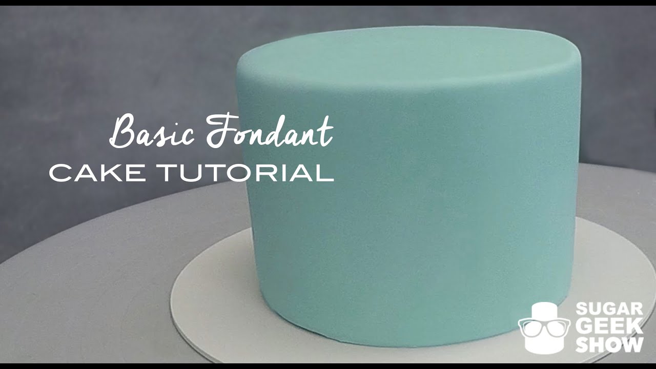 How to apply Fondant to Cake Tutorial