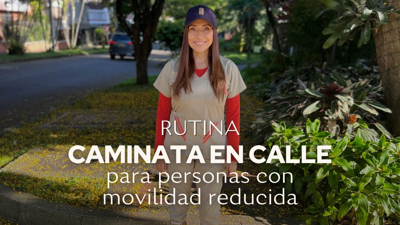 Rutina de Caminata en la Calle para Personas con Movilidad Reducida