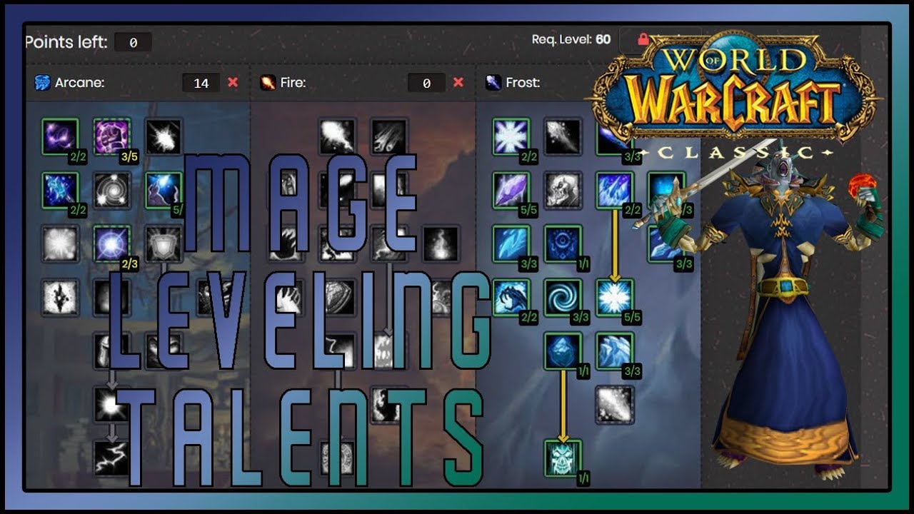 Classic WoW Mage AOE Leveling Talents | Mage Compendium