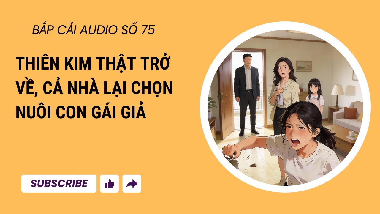 BẮP CẢI AUDIO SỐ 75 | Thiên kim thật trở về, cả nhà lại chọn nuôi con gái giả