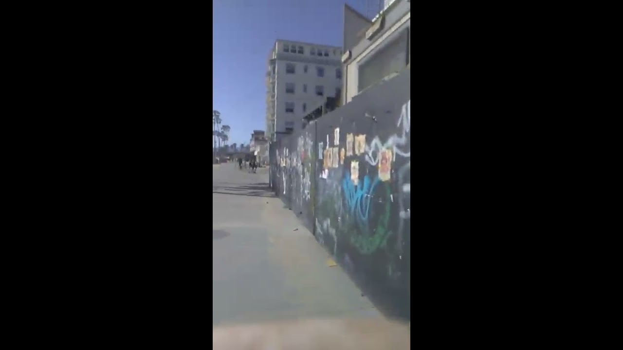 OBEY & LEGAIZE street art wall Venice Beach LA USA green cloud art org keep it herbal yo!