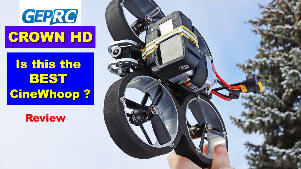 Дрон GEPRC Crown HD — это лучший киновуп на рынке? Обзор