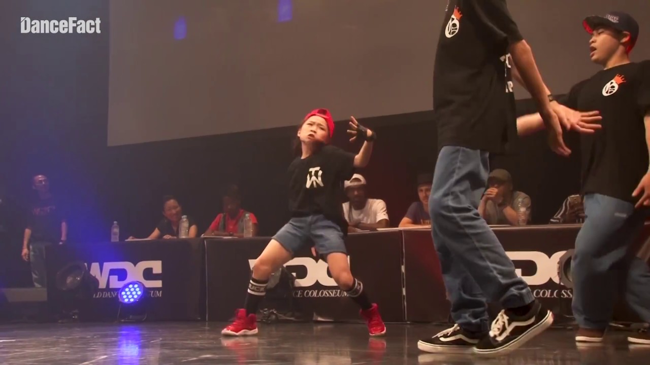 GRAB VS MissTwiggz & MicroTwiggz　WDC 2018 KIDS BEST4