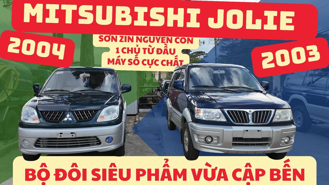 Bộ đôi JOLIE - SIÊU PHẨM, thanh lý từ cục Thuế Đắk Lắk. Sơn zin nguyên con, máy số zin, nội thất đẹp