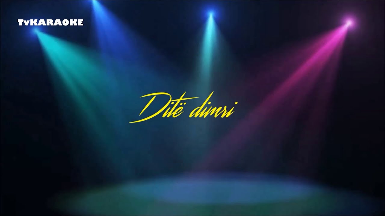 Dite dimri - ( KARAOKE )