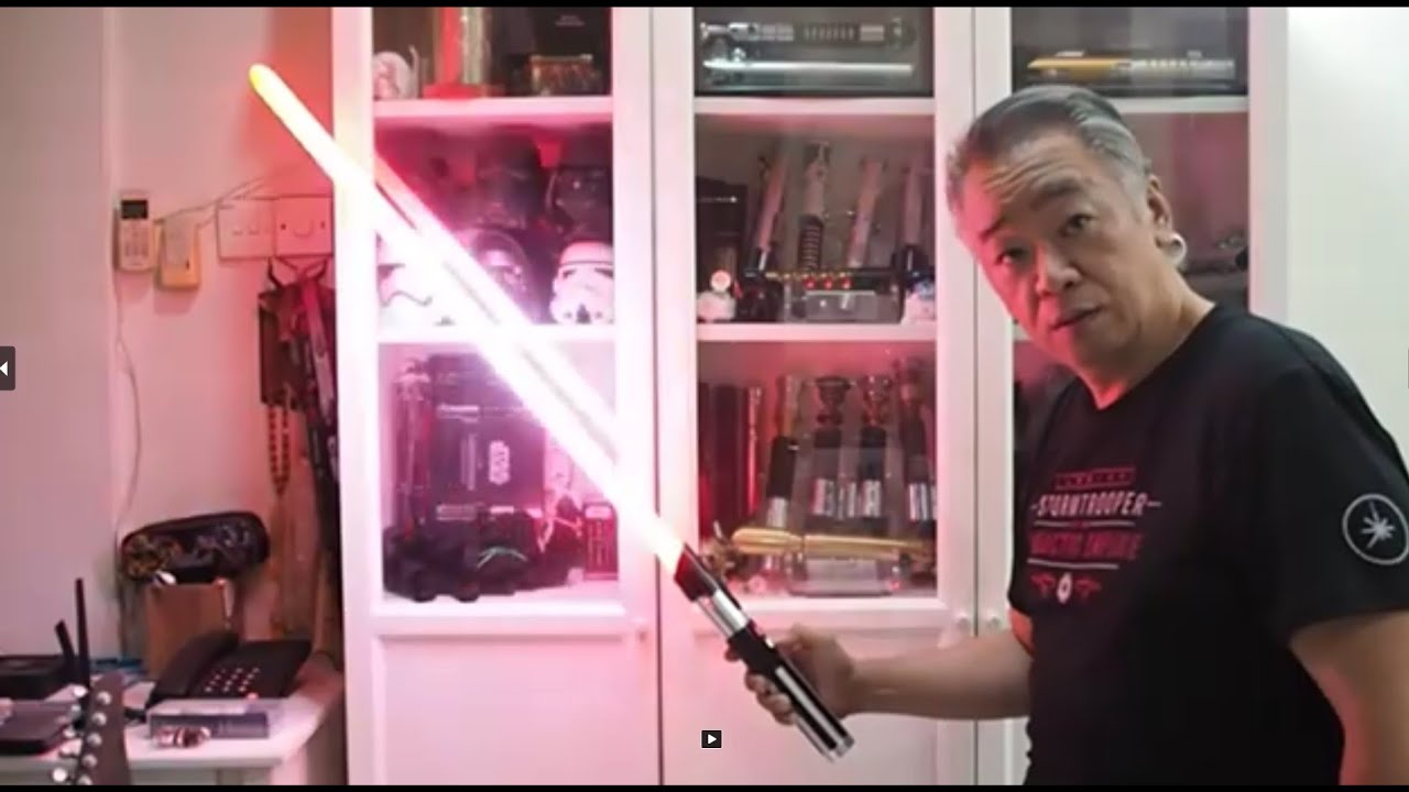 Lord Vader lightsaber with Proffie & Neopixel