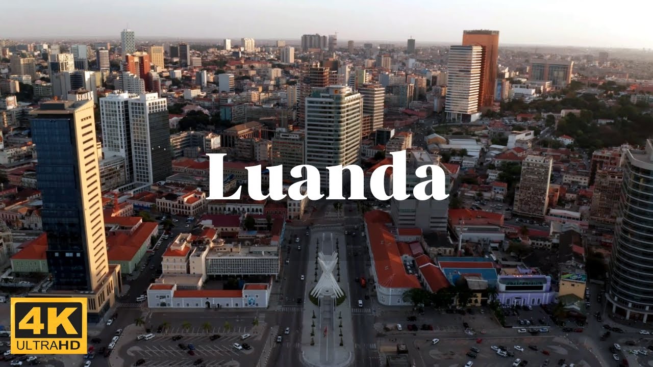 Experience the BEST Aerial Views of Luanda Angola in 4K!