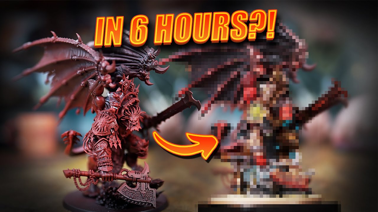 Paint Angron in 6 Hours!