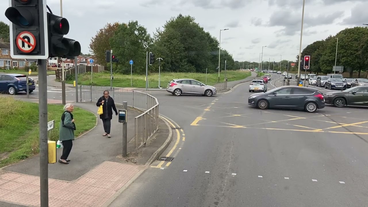 Leicester Bogroll factory HGV route to m69 motorway.