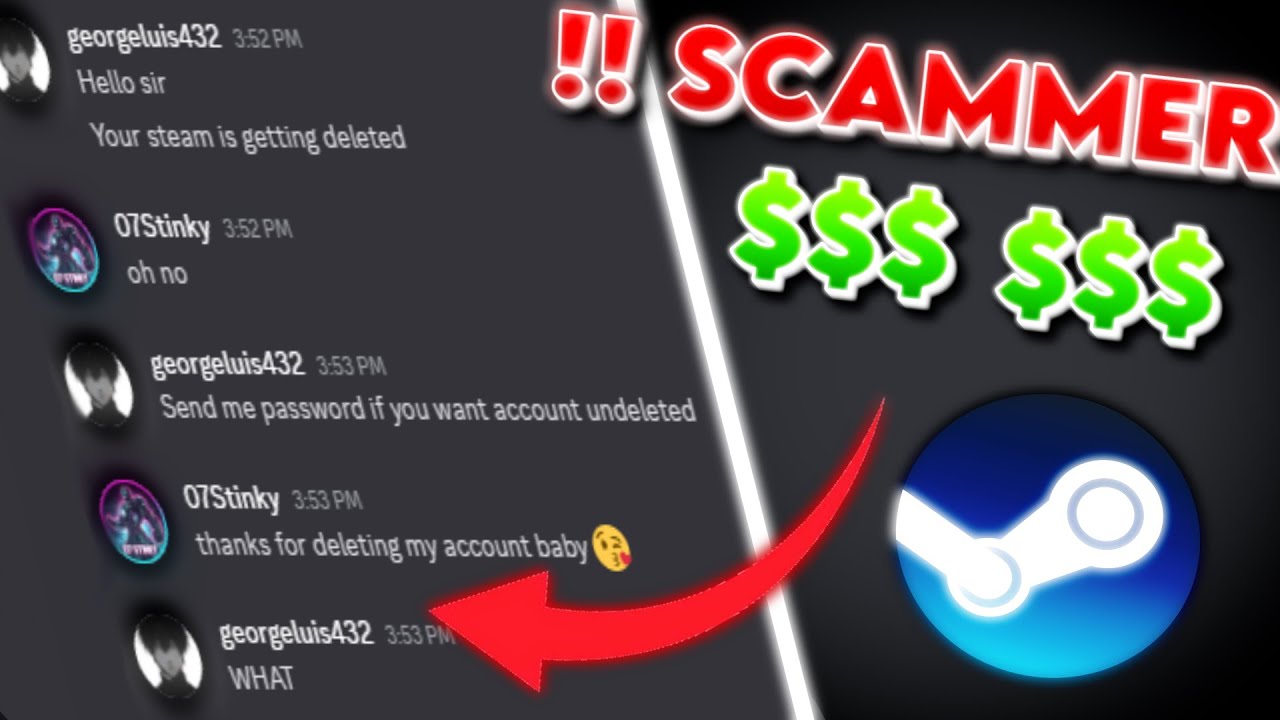 How To Mess With A Steam Scammer On Discord&hellip;