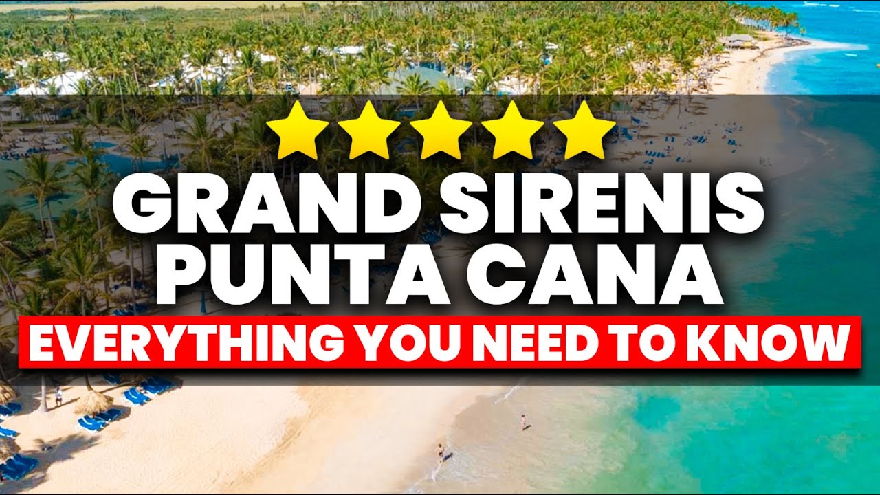 Grand Sirenis Punta Cana — курорт «все включено» | (Все, что вам НУЖНО знать!)