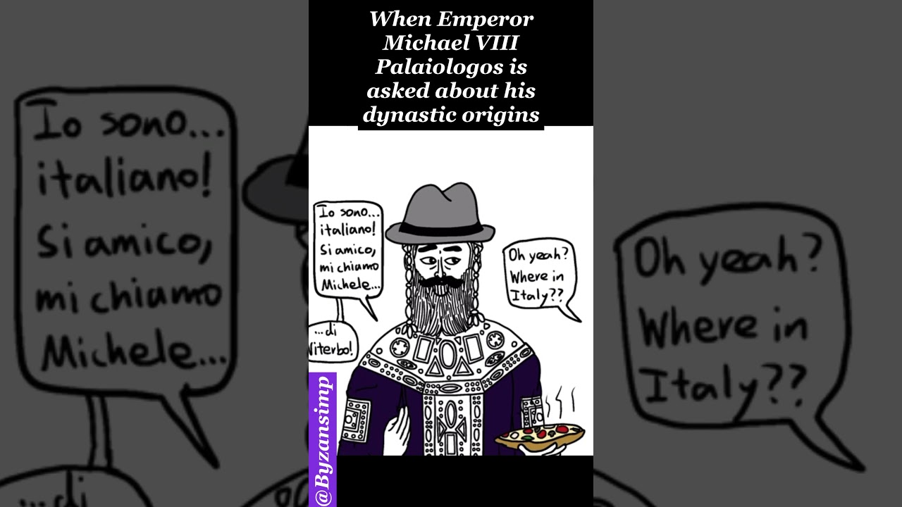 Were Palaiologoi Italian? #romanempire