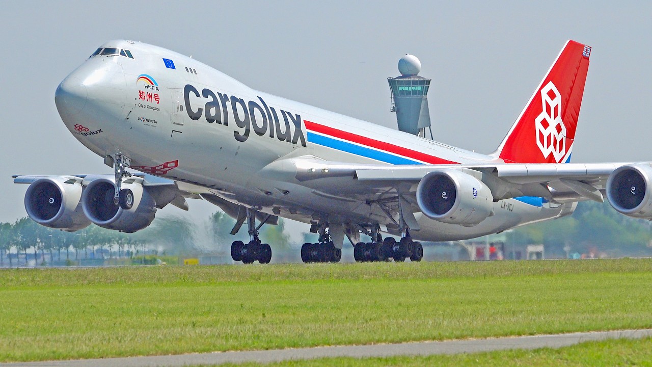 42 PLANES TAKING OFF & LANDING | 4x B747, 2x A380, B777, A350 | Amsterdam Schiphol Spotting