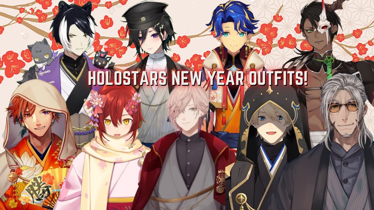 [ENG/Holostars] 2021 New Year Outfit Highlights!