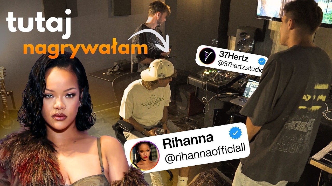ZROBILIŚMY nutę W STUDIO, GDZIE NAGRYWAŁA RIHANNA (2x platyny) - LA Film #5