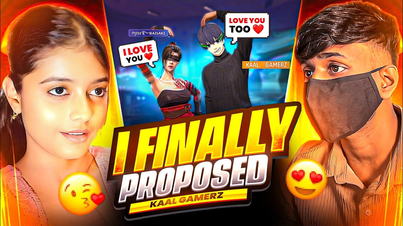 I Finally Proposed Kaal Gamerz 😱 His Reaction Shocked Everyone – Garena Free Fire