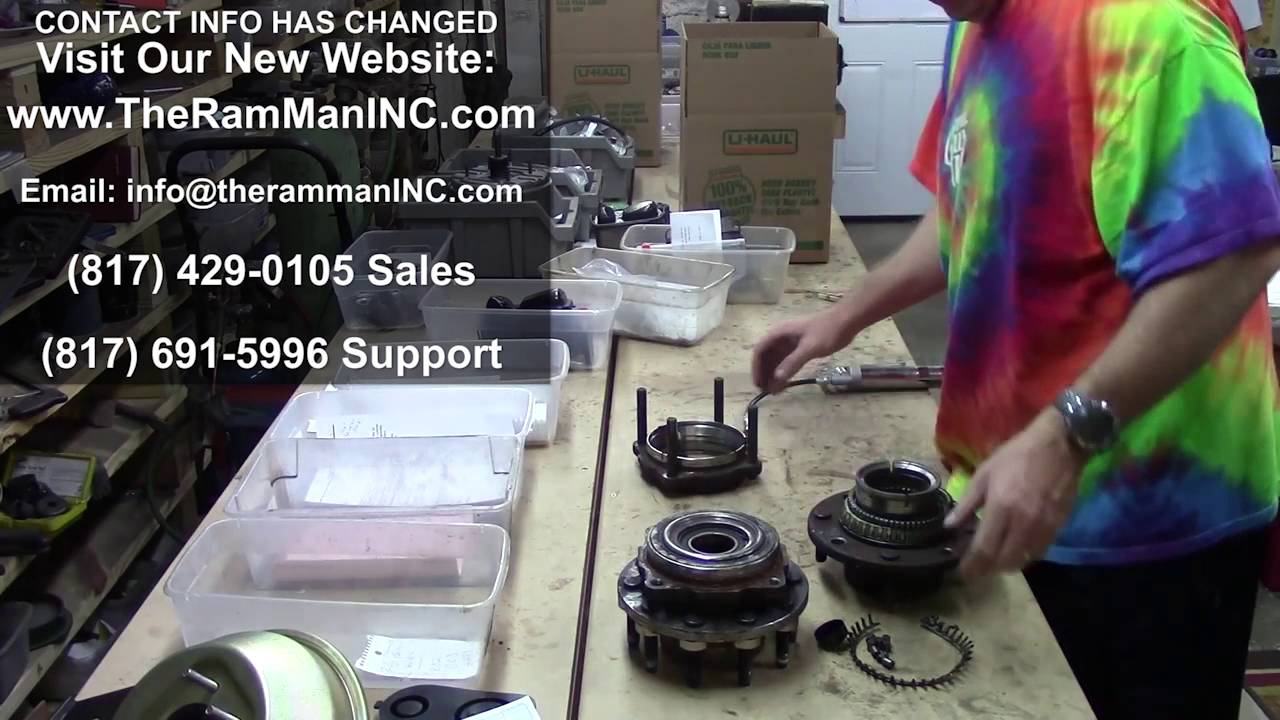 BEARING HUB GREASING TUTORIAL by TheRamManINC.com