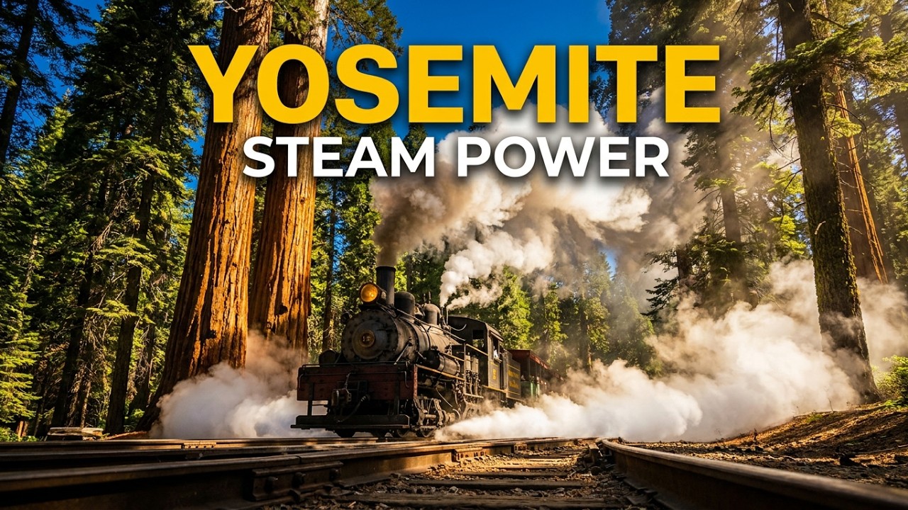 Sugar Pine Narrow Gauge Railroad, Yosemite California