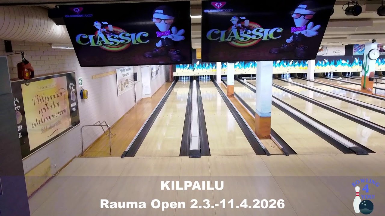 Rauma Open  19.3.26 klo 10 radat 1-2