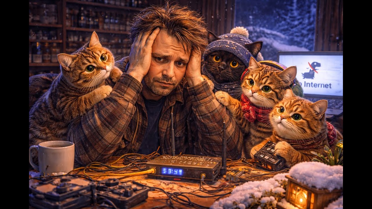 Live Cat Cam: Paw Dad vs WiFi Chaos 😿 | The Paw Syndicate
