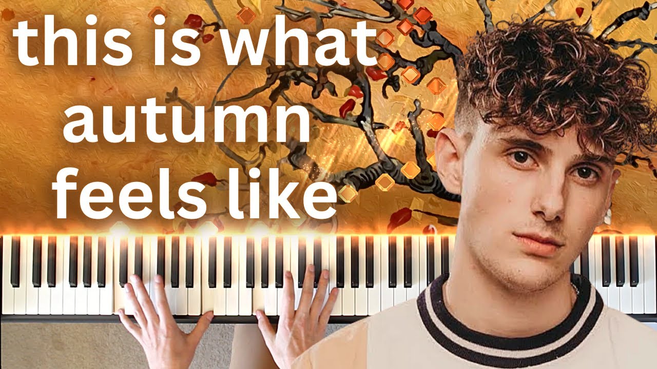 this is what autumn feels like JVKE - Piano Cover (SHEET MUSIC)