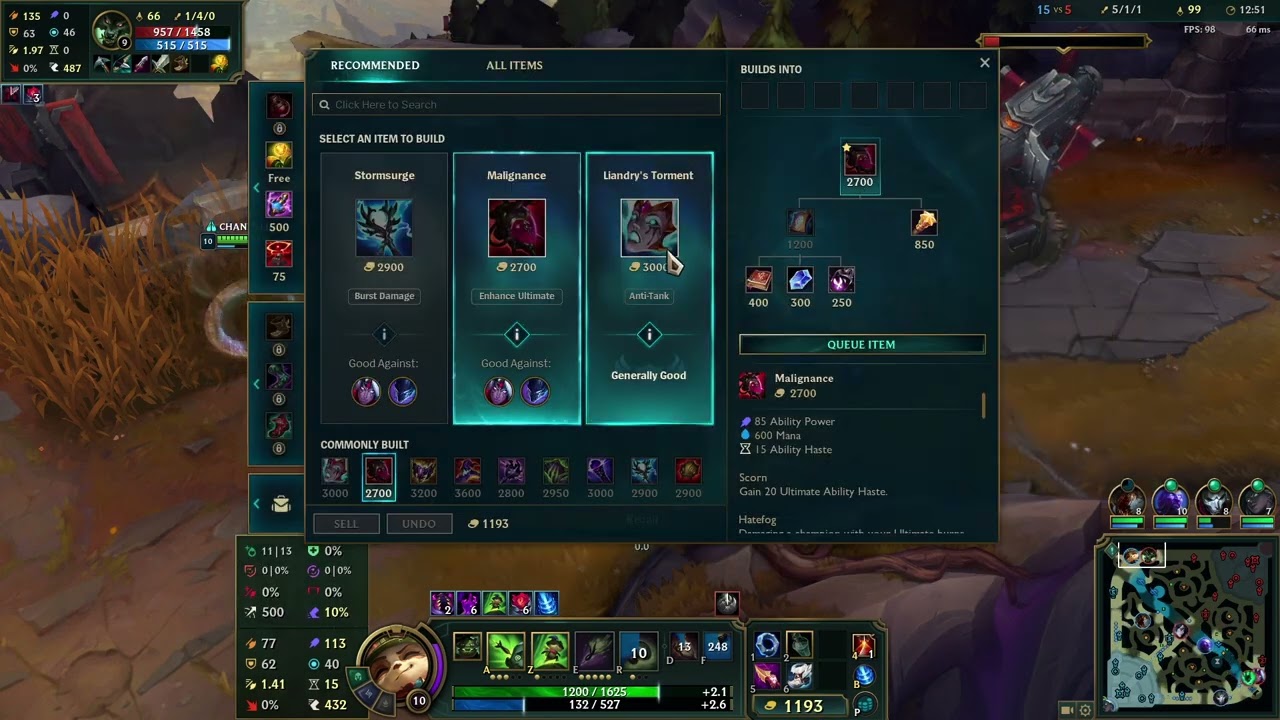 Teemo VS Warwick S15 KDQ (13-4-4) - Catch Me If You Can V9