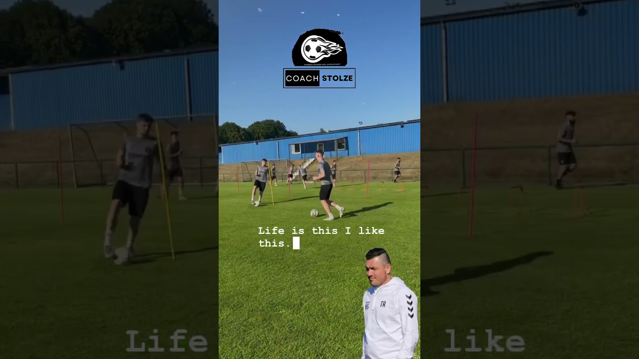 Life is this - I like this     #fussball #fussballtrainer #coaching #fu&szlig;balltraining #teamwork