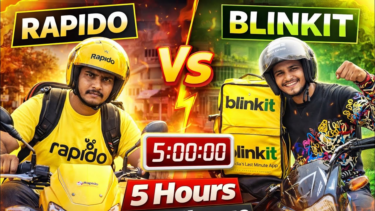 Blanket vs Rapido 😱 | Kaun Jeeta 5 Hours Challenge?