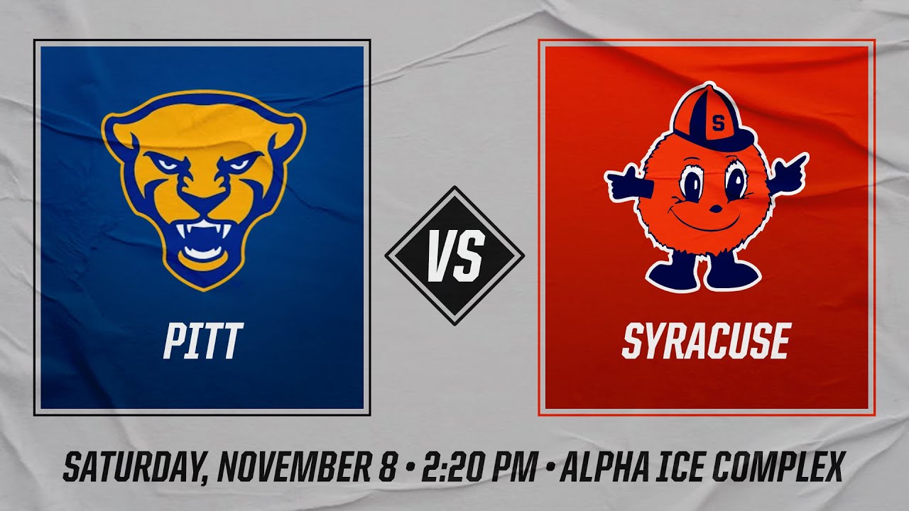 Syracuse at Pitt | 11/8/25 | Game 2 | Radio Broadcast