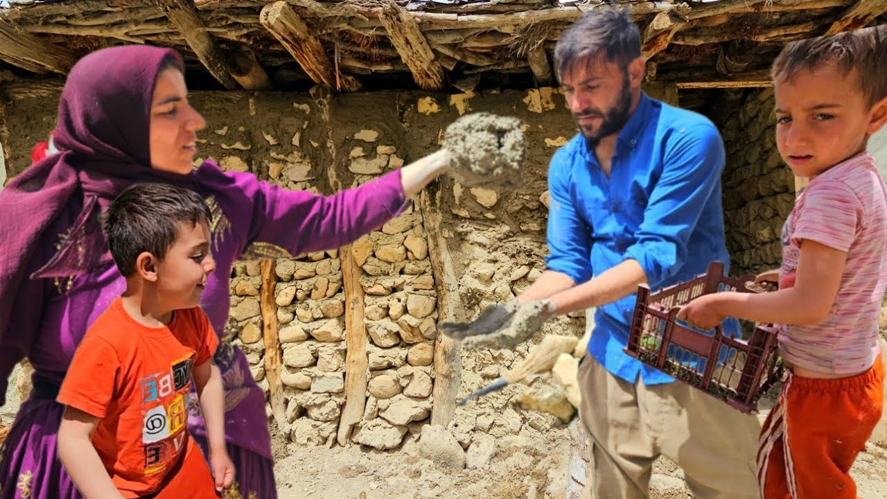 Rebuilding the Past with Tradition 🧱 | Salahadin & Fatemeh Work Together Again