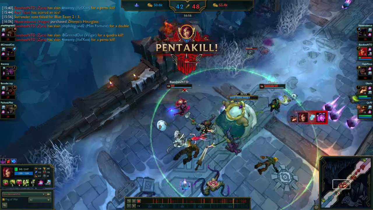 Zyra Pentakill | Poroking 2017 | League of Legends