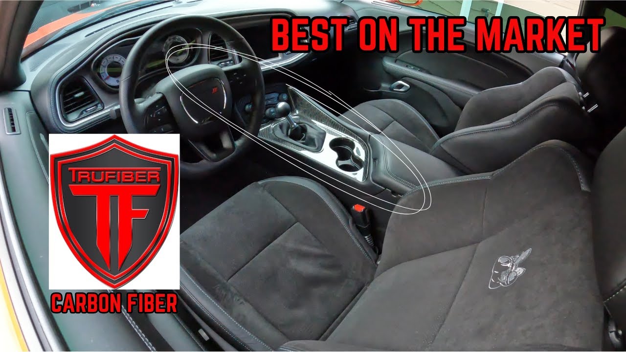 BEST Carbon Fiber Bezel install for Challengers (NO CHEAP OVERLAYS)