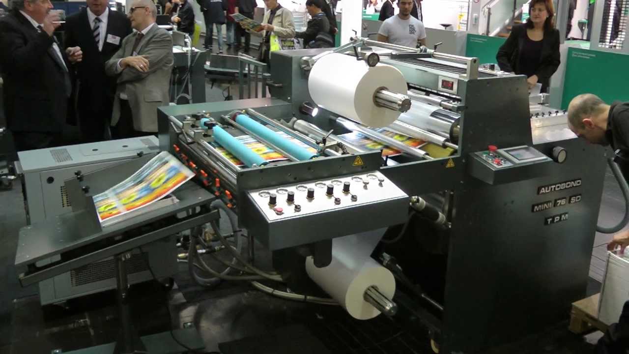Autobond Mini 76 SD TPM at Drupa 2012