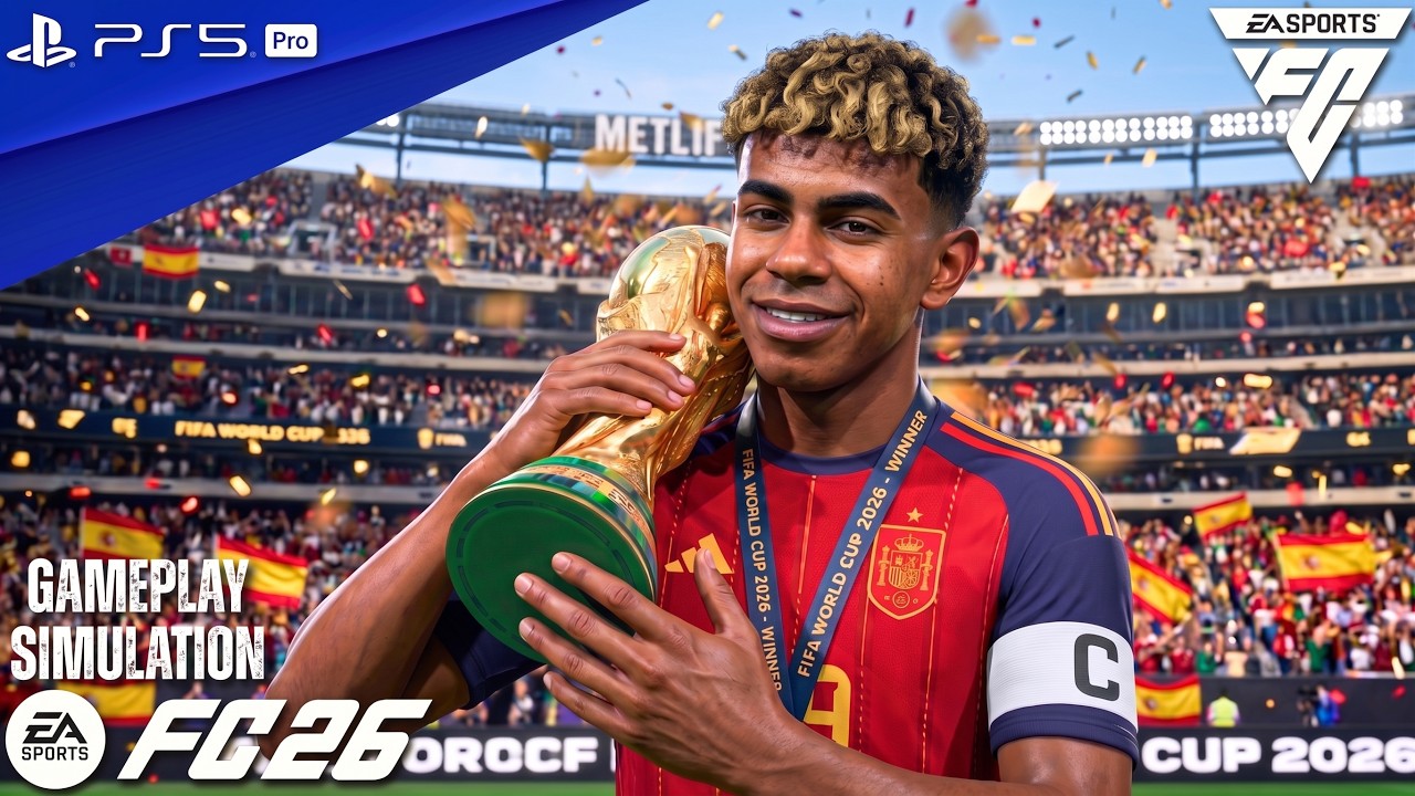 FC 26 &mdash; Испания против Аргентины &mdash; Финал Чемпионата мира 2026: симуляция матча | PS5 Pro [4K60]