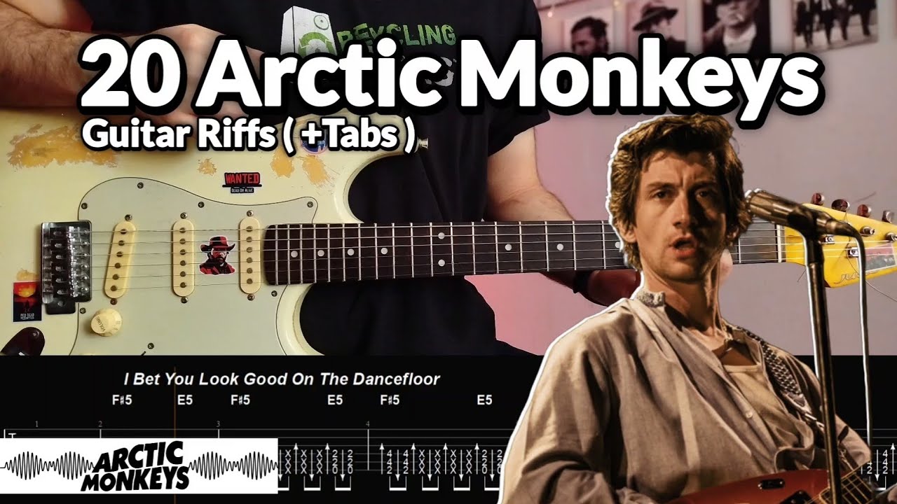 20 Killer Arctic Monkeys Guitar Riffs You MUST Hear ( +Tabs )