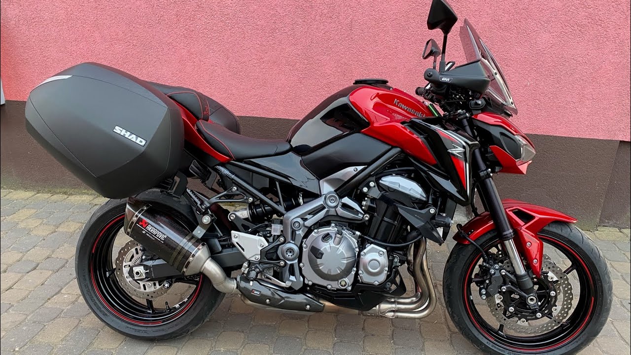 Kawasaki Z900 ABS Tourer, Akrapovic