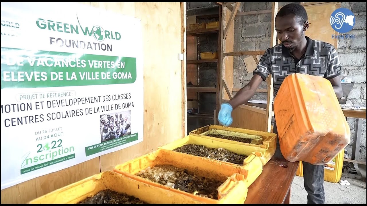 RDC: du recyclage des déchets pour produire l'engrais organique