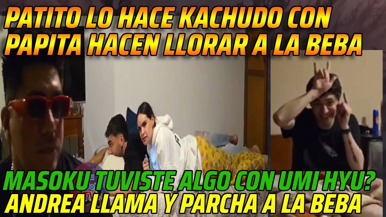 😂PATITO LO HACE KACHUDO CON PAPITA HACEN LLORAR A LA BEBA😂ANDREA LLAMA Y PARCHA A LA BEBA😂