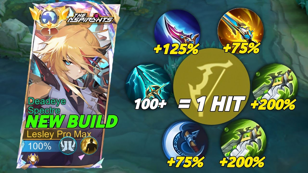 SAVAGE & MANIAC! 33 Kills Lesley Insane DMG 2x Hit Delete Enemies - Build Top 1 Global Lesley ~ MLBB