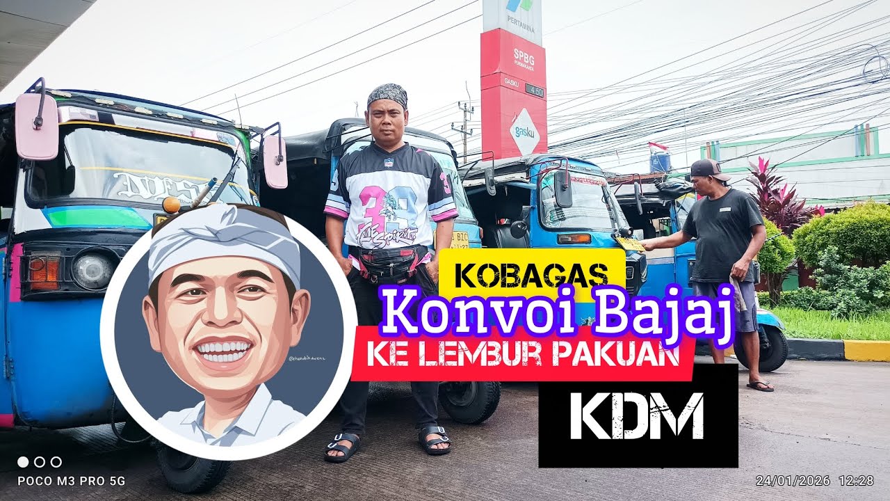 Komunitas Bajaj Maen ke KDM Lembur Pakuan 07/02/2026 @catatanairin @KANGDEDIMULYADICHANNEL 
