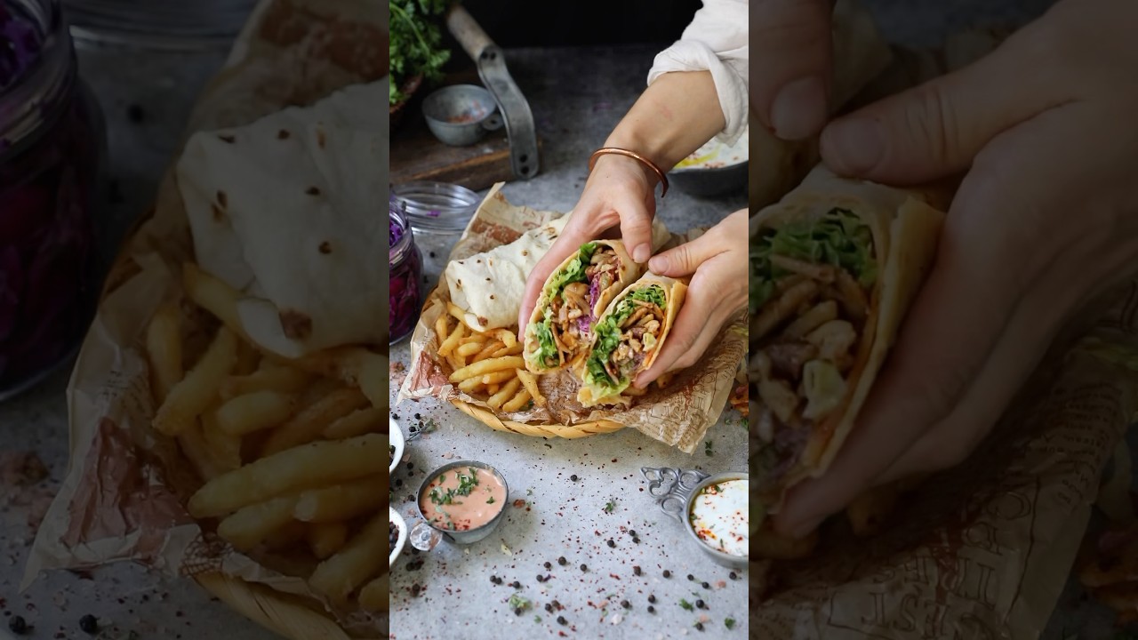 Turkish Chicken D&ouml;ner. I hope you love this little piece of my home ❤️ #food