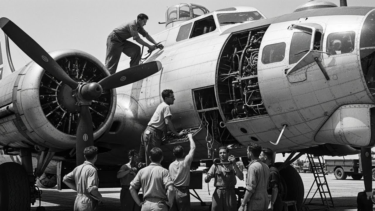 Quando meccanici italiani ripararono un B-17 scoprirono tecnologie del futuro